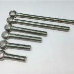 Bollt llygad 904l / 1.4539 / uns n08904, bolltau wedi'u haddasu ar gyfer cydosod falf