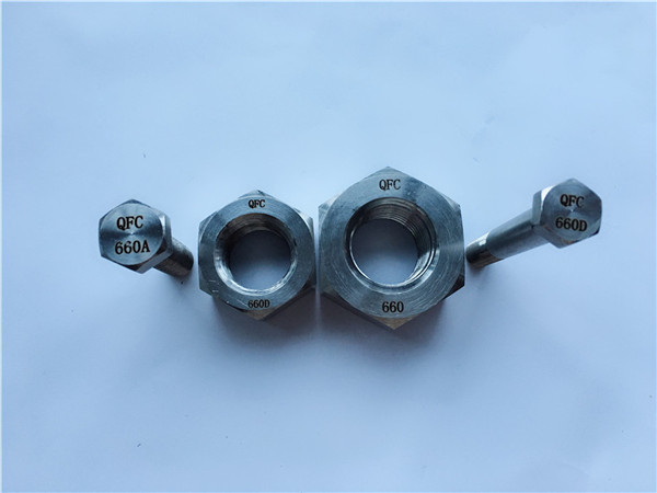 aloi nicel c22 cy 2.4602 pob bollt gre wedi'i threaded nus hastelloy c 276