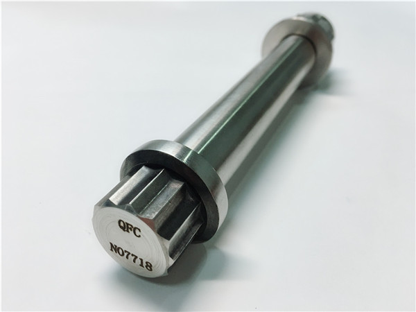 inconel 718 / 2.4668 / uns n07718 bollt pen fflans deuddeg pwynt