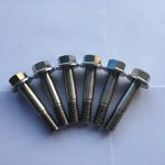 din 7504 sudin 7504 sgriw hunan-ddrilio pen fflans hecsagon dur gwrthstaen super deublyg f55