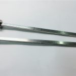 cyflenwr clymwr caledwedd 316 bollt cerbyd sgwâr pen fflat dur gwrthstaen din603 m4